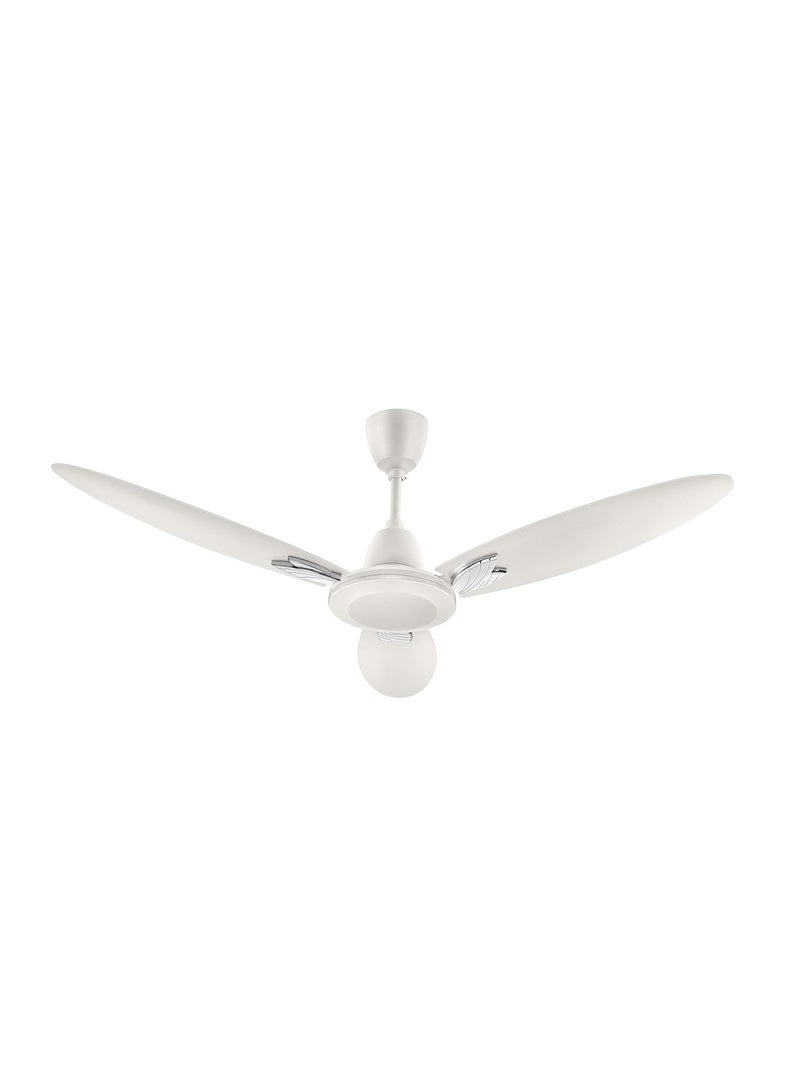 Usha Bloom Magnolia 1250mm 85-Watt Goodbye Dust Ceiling Fan with Anti Dust Feature(Sparkle White) - Image 3